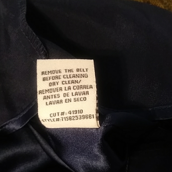 Beautiful Navy and Gold Dress - Picture 6 of 8